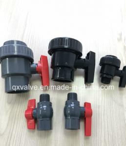 China M/F and F/F Connection Form PVC Union Ball Valve Suitable for Irrigation DIN Standard on sale