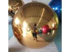Event Hanging Advertising Giant Gold Decoration Inflatable Mirror Sphere Mirror