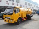 Widely used waste water suction truck , vacuum pump Sewage tanker Septic water