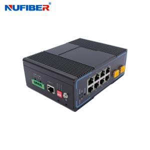 China Industrial Ethernet Managed Switch 8x10 / 100 / 1000base-T 2x1000base-X SFP+ wholesale