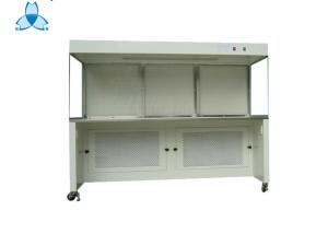 China 2 Person Clean Bench Horizontal Laminar Flow Cabinet White Color For Laboratory wholesale