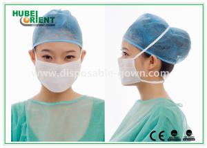 China Approved EN14683/ASTMF2100 Disposable use surgica Face Mask With Tie-On for hospital/clinic wholesale