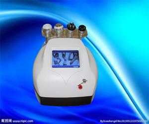 China 4 heads cavitation &amp; monopolar rf &amp; tripolar rf &amp; vacuum body slimming machine highly effective wholesale