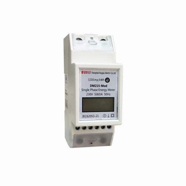 Single Phase Digital KWh Meter DM215 230V 60A for 220V/230V Output Voltage 72