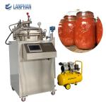 Water Bath Vertical Counter Pressure Retort Autoclave For Food With Vacuum