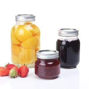 China Eco-Friendly Recyclable Food Packaging Customizable, Honey Transparent Sealed Food Glass Packaging wholesale