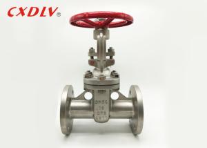 China Lightweight Wedge Gate Valve Flange Connection For Sewage Silver Color wholesale
