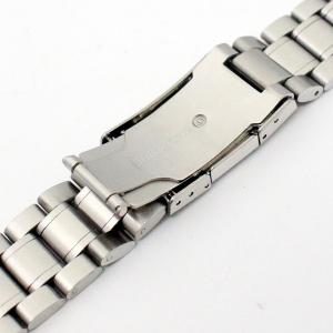 China CE Certificate Mesh Watch Bracelet , 20mm Butterfly Clasp Watch Strap wholesale