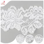 White Flower 2CM Water Soluble Lace Trim For Apparel , Handicraft