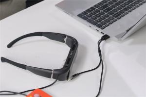 China 1080 P HDMI &amp; USB C 43 Degrees 3D VR Smart Glasses For Watch Movies &amp; Games wholesale