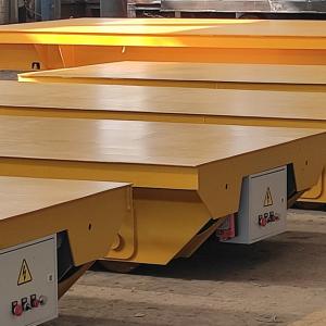 China 1435mm Electric Transfer Trolley Cart Material Handling Warning Alarm wholesale