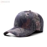 Customized Camo Summer Outdoor Baseball Caps Polyester Mesh Unisex 7cm Visor