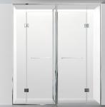 SUS304 Rust Prevention Glass Shower Hinge Thermal Insulation Frameless Glass