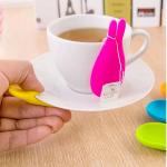 Holder Cute High Quality Silicone Cup Hanging Tool Gift Coffee Tea Spoon Holder