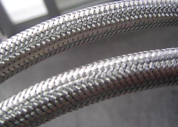 Flexible Conduit Braided Stainless Steel Tubing , Stainless Steel Braided Hose