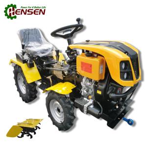 China 4wd Synchro Diesel Tractor 18 HP 4 Wheel Drive Garden Tractor wholesale