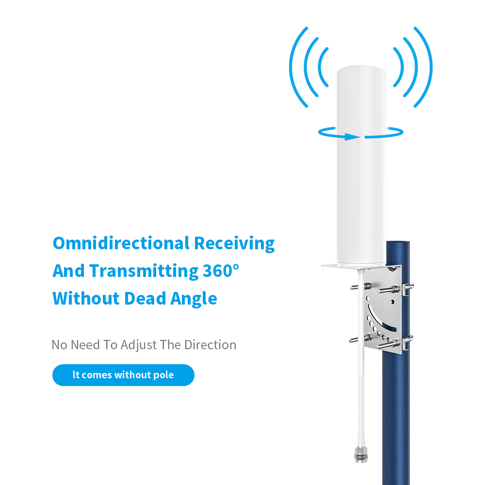 Vertical Polarization Inten 28-30dBi Long Range Outdoor Wireless Sma 1.5 Vswr Omni Antenna