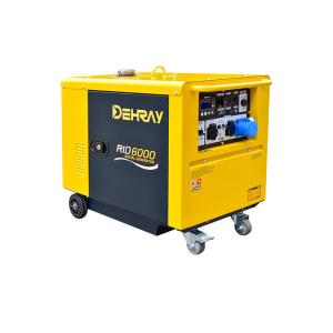 China 0.418L 5.5KVA Air Cooled Portable Genset For Home 15L Tank wholesale