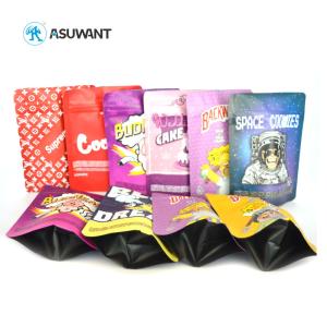 China Plastic Packaging Mylar Food Bags Eco Friendly For Candy Gummies Sugar wholesale