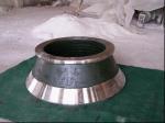 High Cr Cast iron Crusher Wear Parts Concave for Mining Industry Cone Cushers
