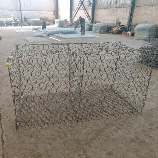 Heavy Duty Woven Gabion Walls For Hydraulic Projects Erosion Resistant Flood &