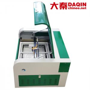 China 40w Co2 Daqin Laser Cutting Machine With Exhaust Fan Usb Port on sale