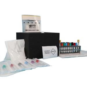 China FDA Ziplock Biohazard Specimen Transport Bags 167mmx283mm wholesale