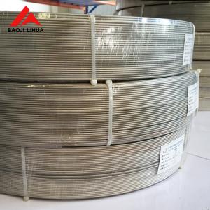 China AWS A5.16 ERTi-5 0.8mm 1.0mm 1.2mm 1.6mm 2.4mm 3.2mm Titanium filler Wire wholesale