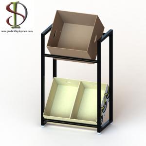China Grocery Store Adjustable Feet Beverage Display Stand / Rack L106 X D32 X H85cm wholesale