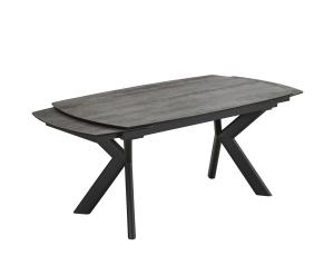 China Modern 1600+350*2mm Extension Dining Table Tempered Glass 900*762mm wholesale