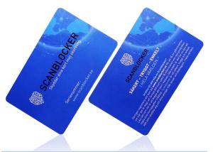 China CMYK RFID Blocking Cards wholesale
