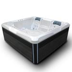 Freestanding Soaking Whirlpool Massage Spa Hot Tub For 4 Person