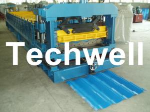 China Automatical Hydraulic Cutting Roof Tile, Metal Roof Glazed Tile Roll Forming Machine wholesale