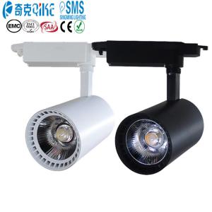 China Aluminium housing dimmable led track lighting 18w cob epistar high brightness led track light wholesale