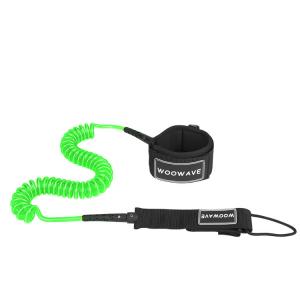 China 5.5mm/7mm/8mm Diameter TPU Surfboard Leash Strong Cord Custom Design for Lakes Rivers wholesale