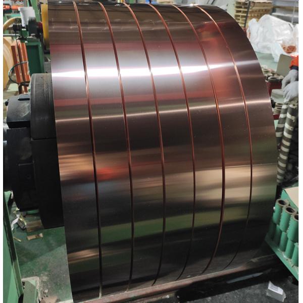 Polished ETP Copper Coil Sheet Strip For Construction C1100 C1200 T2 Half Hard