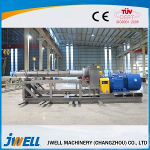 China PE/PP WPC products widely used for wood tray indoor and oudoor decoration plastic machinery wholesale