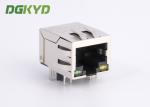 Industrial Panel Mount modular jack cat6 rj45 with Internal Magnetics ,