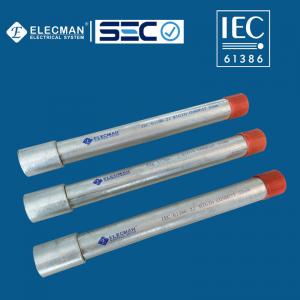 China 32mm IEC 61386 Hot Dipped Galvanized Rigid Metallic Tube Rigid Conduit wholesale