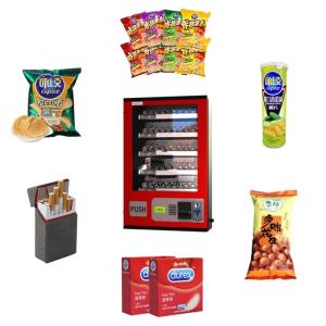 China Coin&amp;Bill Operated Snack and Drink Automatic Vending Machine Wall Mounted Small Vending Machine wholesale