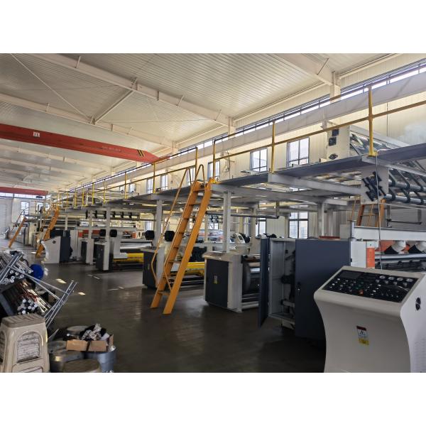 Packing Line 1600mm Corrugated Paperboard Machine Carton Box Packaging