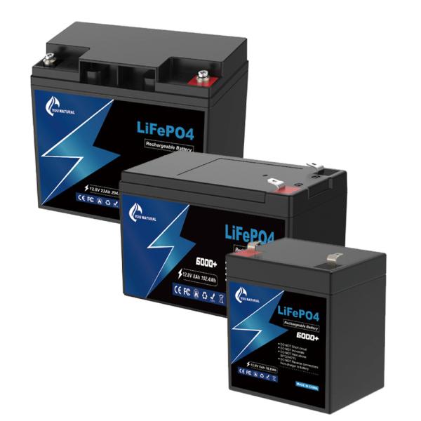 Golf Cart 12V LiFePo4 Battery Lithium Ion Iron Phosphate Battery 6ah 8ah 23ah