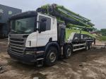 2017 Zoomlion 56m Truck-Mounted Concrete Pump For Sale Scania Chassis 8x4 Drive