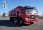 Left Hand Driving 8X4 Tipper Truck SINOTRUCK HOWO ZZ3317N4267A 50 - 60T Dump