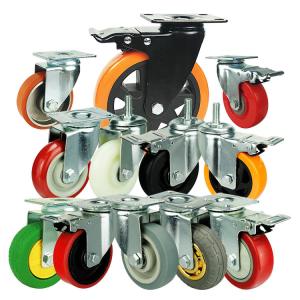 China ISO9001 5inch Polyurethane Caster Wheel Replacement wholesale