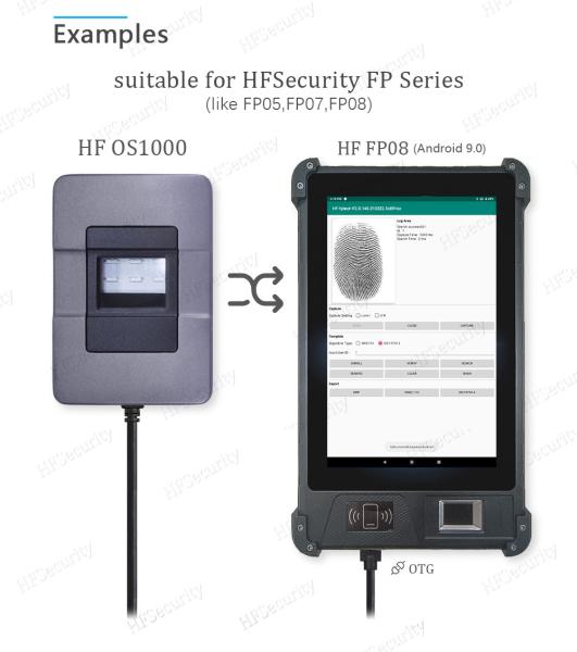 HFSecurity FAP20 OS1000 Waterproof Optical USB Fingerprint Scanner Easy