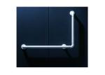 White / Yellow Color Toilet Cubicle Hardware Nylon Safety Handle Non - Barrier