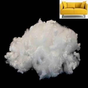 China 6D PSF fiber Pillow Filling 38mm PET Staple Fiber For Sofa Filling wholesale