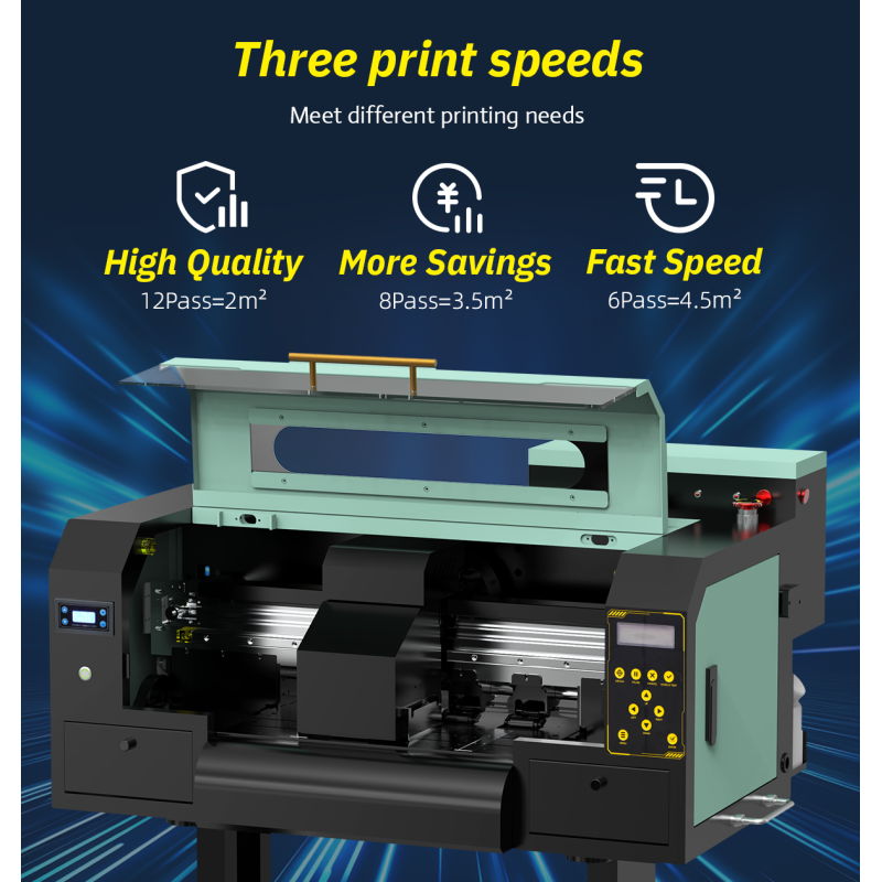 Ingani Dtf 30cm Printer With Shaker 2 Head Dtf Printer With Xp600 or I1600 Head