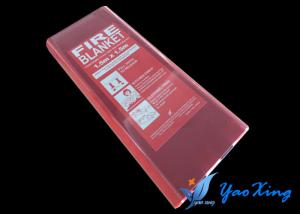 China 0.4mm Fiberglass  Grease Fire Blanket Soft Conform To EN1869:1997 wholesale